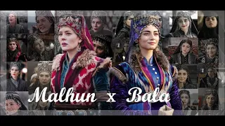 Balhun X love nwantiti X habibi || Blue Flower Edits||