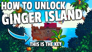 Stardew Valley How to Visit Ginger Island!