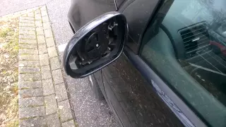 Как заменить Зеркало в Volkswagen Golf Или в Германии тоже ВОРУЮТ зеркала!