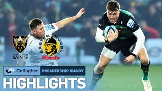 Northampton v Exeter - HIGHLIGHTS | Smith Stars in Friday's clash! | Gallagher Premiership 2022/23