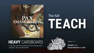How to Play only - Pax Emancipation How to Play by Heavy Cardboard