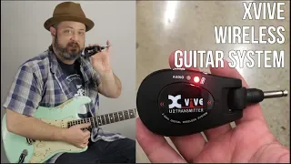 Wireless Guitar System - Xvive - Play Guitar Without the Mucky Muck!