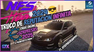 TRUCO DE REPUTACION INFINITA en NEED FOR SPEED HEAT 2024 y 2025 | Cheat Engine Ft.JosephDorian991.