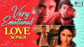 Very Emotional Love Songs - Video Jukebox | Sad Hit Playlist Bollywood Gaane | Non-Stop Collection