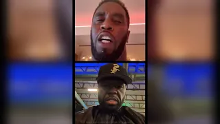 Diddy Confronts 50Cent On Live For Calling Him a 🌈