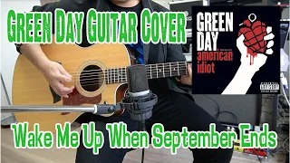 Green Day Wake Me Up When September Ends Guitar Cover How To Play