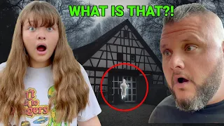 We STAYED OVERNIGHT in a HAUNTED HOUSE! CREEPIEST VACATION EVER!