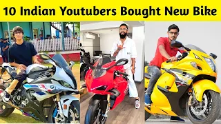 10 Famous Youtubers New Bike Collection | Mr Indian Hacker, Crazy XYZ, Uk07 Rider, Sourav Joshi