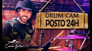 Posto 24h - Lucas Lucco part. Wesley Safadão  | Drum Cam (Áudio Top)