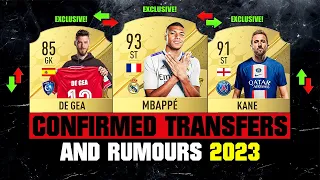 FIFA 23 | NEW CONFIRMED TRANSFERS & RUMOURS! ✅🔥 ft. De Gea, Mbappe, Kane… etc