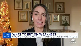 Julie Biel on CNBC Fast Money (Aired December 20, 2023)