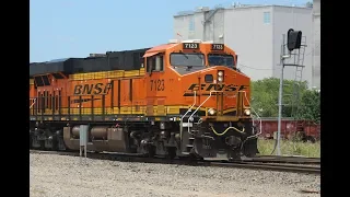 Heavy BNSF Action in Saginaw, TX