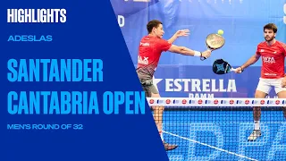 Highlights 🚹 Round of 32 (Pista 3) Adeslas Santander Cantabria Open 2022