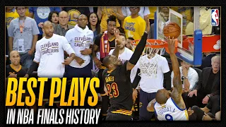 Some of the BEST Plays In NBA Finals History! #NBA75