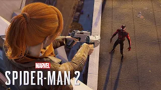 Miles Vs. Mary Jane Spider-Man 2 Miles Morales Suit ➢ Spider-Man PC Mods