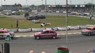 Skegness Raceway- 1300 Saloon Stock Car English Championship Monday 22nd April 2019