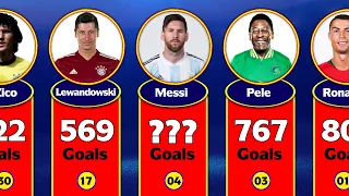 Top 30 Player Who Scored Most Goals in Football History.