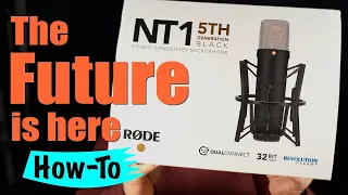 Setting Up the AWESOME New Rode NT1 5th Gen Microphone! 🎤✨