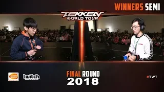 Final Round 2018 | ECHOFOX JDCR (Dragunov) vs ROX KNEE (Devil Jin) | #TWT Georgia | Winners Semi