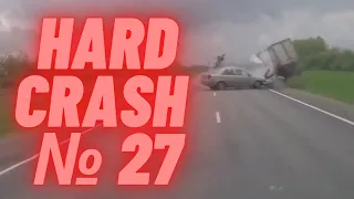 HARD CAR CRASH / FATAL CRASH / FATAL ACCIDENT / IDIOTS IN CARS - COMPILATION № 27