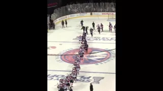 Islanders vs Panthers game 6 Tavares Double OT goal and crowd reaction