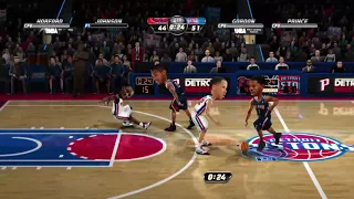 NBA JAM On Fire Edition Atlanta Hawks Vs. The Detroit Pistons