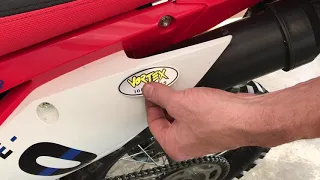 Easiest way to install a Vortex ECU on a CRF450L