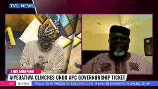 This Morning | Aiyedatiwa Clinches Ondo APC Governorship Ticket