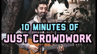 Comedian does 10 Minutes just MUSICAL CROWD WORK | NO MATERIAL | Morgan Jay | Musician | Improvised