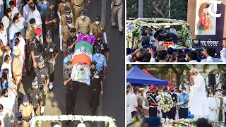 Music legend Lata Mangeshkar cremated in Mumbai with full state honours