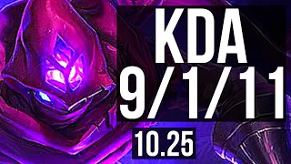 MALZAHAR & Morgana vs JHIN & Thresh (ADC) | 9/1/11, 3.4M mastery, 1800+ games | BR Master | v10.25