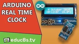 Arduino Project: Real time clock (RTC) and temperature monitor using the DS3231 module.