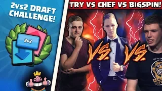 JEDER GEGEN JEDEN! | WITZIGSTES DUELL 😂 | Nur Glück bei 2vs2 Draft?! | Clash Royale Deutsch