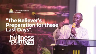 32ND ANNUAL HOLINESS AND PURITY CONFERENCE DAY 2 || APOSTLE DR EMMANUEL APEANING