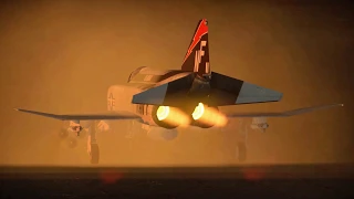 F-4 Phantom Takeoff and Flyby War Thunder