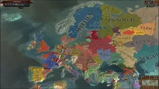 Europa Universalis 4 AI Timelapse - Beyond Typus 11.0 Mod 1444-3200