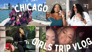 Girls Trip CHICAGO Travel VLOG | All Pink Yacht Party • YouTube Friends • Club | LeeLeeUrstrulee