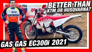 GAS GAS EC300i 2021 - Is it better than KTM and HUSQVARNA | First Ride Impressions |