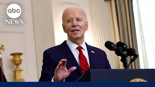 Biden says the U.S. will send weapons to Ukraine "within hours"