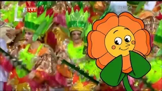 I put Floral Fury (Cuphead Music) over Carnival in Brazil