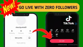 How to go live on TikTok without 1000 followers 2024 | How to go live on TikTok