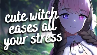 cute witch gives you a calming potion 🧪💕 (F4A) [fantasy] [comfort for stress] [twist ending] [asmr]