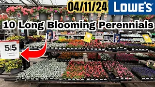 🔴 Lowe's New Garden Center Tour | Best Perennials And Affordable Annuals | Come Browse With Me