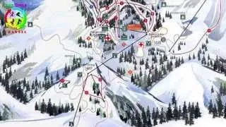 Видеообзор горнолыжного курорта Банско в Болгарии