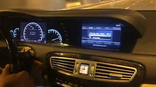 W216 CL 500 Auspuffsound im Tunnel