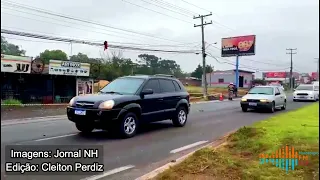 Imagens do local: Acidente na RS 240, em Portão, causa três óbitos e deixa mais três feridos