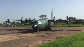 C 130 Bangladesh Air Force on UN mission