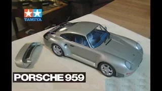 Tamiya 1/24 Porsche 959 Model Build -Time Lapse