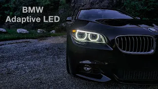BMW Adaptive LED + High Beam Assistant on F10/11 LCI 5er