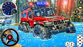 Offroad Jeep Driving 3D Simulator - Real Luxury SUV 4x4 Hummer Driver - Android GamePlay #2